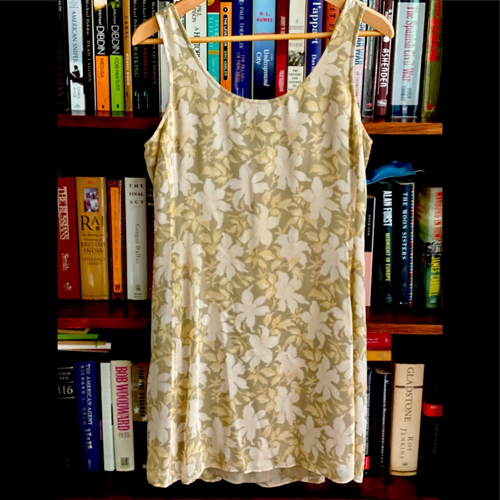 Silk shift dress